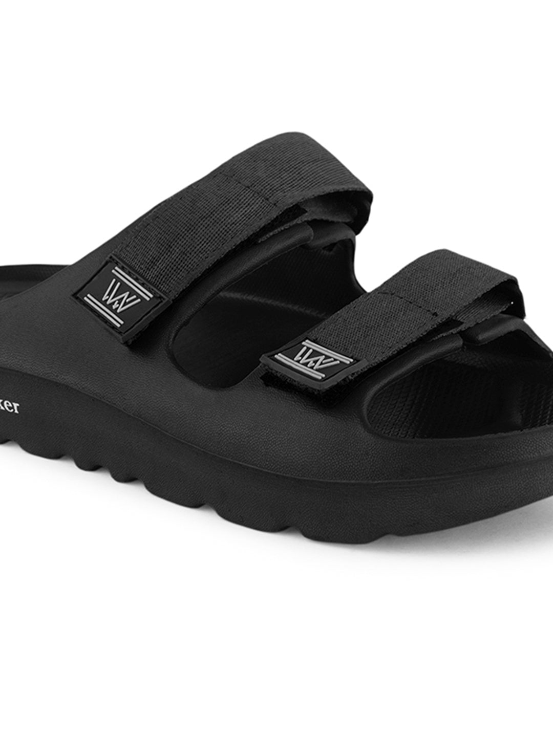 walk & walker Men Casual (Black , 9)