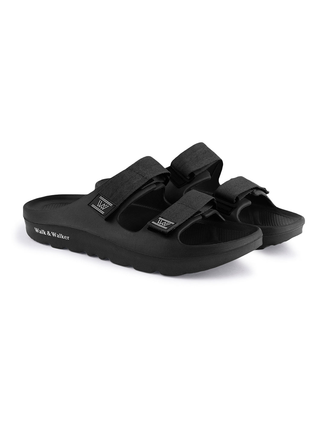 walk & walker Men Casual (Black , 6)