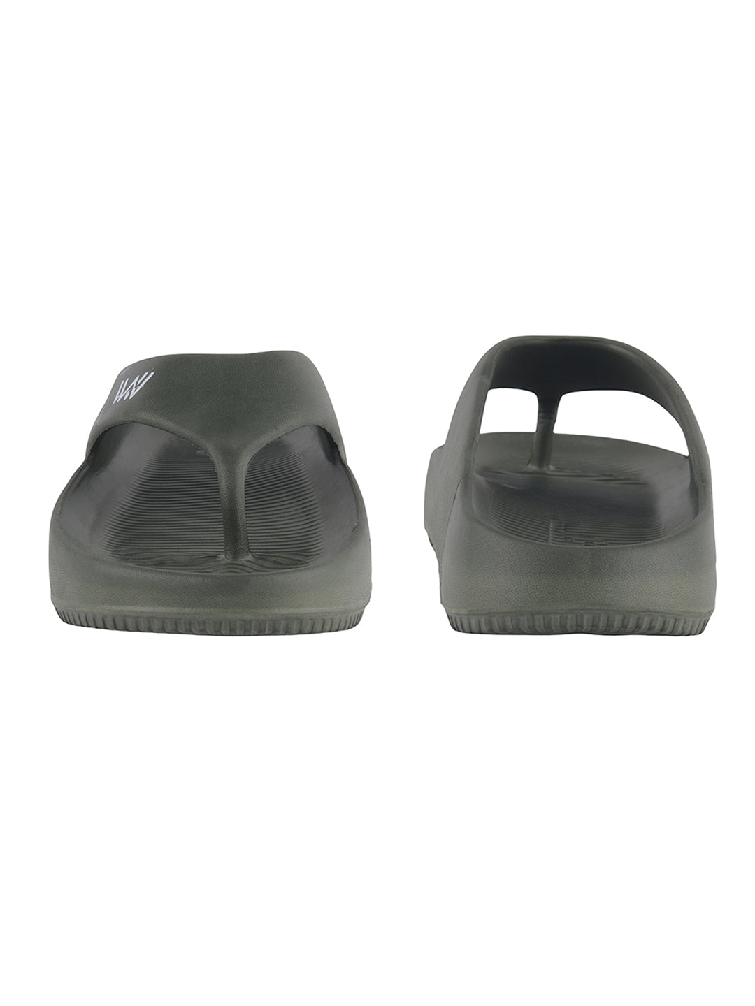 walk & walker Men Slippers (Olive , 8)