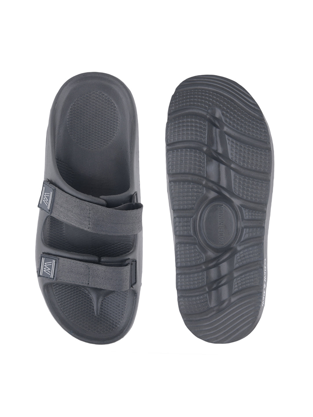 walk & walker Men Casual (Grey , 6)